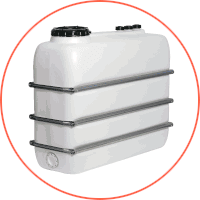 Kuststoff Lagerbehälter (HD-PE)