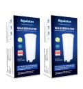 2x AquinTobs Wasserfilter wie original DeLonghi DLS002 /...