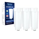 6x AquinTobs Wasserfilter wie original DeLonghi DLS002 / SER3017