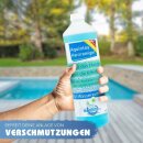 Aquintos Resin Clean Harzreiniger für Entkalkungsanlagen Wasserenthärtungsanlagen und Ionenaustauscherharz 1 Liter oder 5 Liter