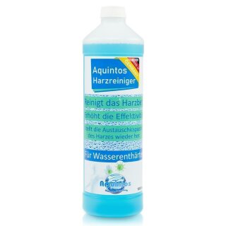 Aquintos Resin Clean Harzreiniger für Entkalkungsanlagen Wasserenthärtungsanlagen und Ionenaustauscherharz 1000 ml