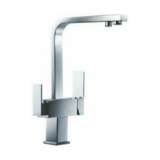 Aquintos Taupo 3-Wege Wasserhahn chrom Glanz metallic style DeLuxe