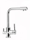 Aquintos SUPREME 3-Wege Wasserhahn chrom Style Lux