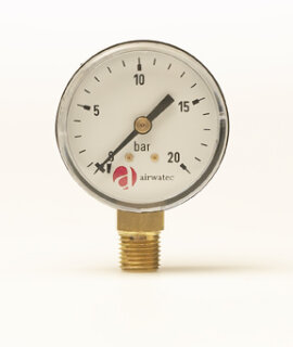 Manometer für Filtergehäuse in 1/8"AG