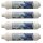 4x Aquintos Vitaflow Aktiv Inline-Kartusche Postaktivkohlefilter 10 x 2 Zoll - Easy Quick Steckanschluss 1/4 Zoll
