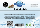 Aktivkohle Granulat Filterkohle Kokoskohle Activated Carbon Trinkwasserzugelassen Körnung 2.36mm-0.06mm 1 Liter Aktivkohle