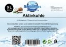 Aktivkohle Granulat Filterkohle Kokoskohle Activated Carbon Trinkwasserzugelassen Körnung 2.36mm-0.06mm 5 Liter Aktivkohle