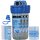 Wasserfilter Wasserfiltergeh&auml;use 10 Zoll - 1 Zoll IG (3-teilig)