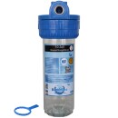 Wasserfiltergehäuse 10 Zoll - 1/2 Zoll Innengewinde Filterschlüssel Ohne Filterkerze