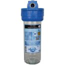 Wasserfiltergehäuse 10 Zoll - 1/2 Zoll Innengewinde Wandhalter & Filterschlüssel Ohne Filterkerze