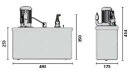 Aquintos Salzwasser Sole Hebeanlage SWH70 - 70l/min