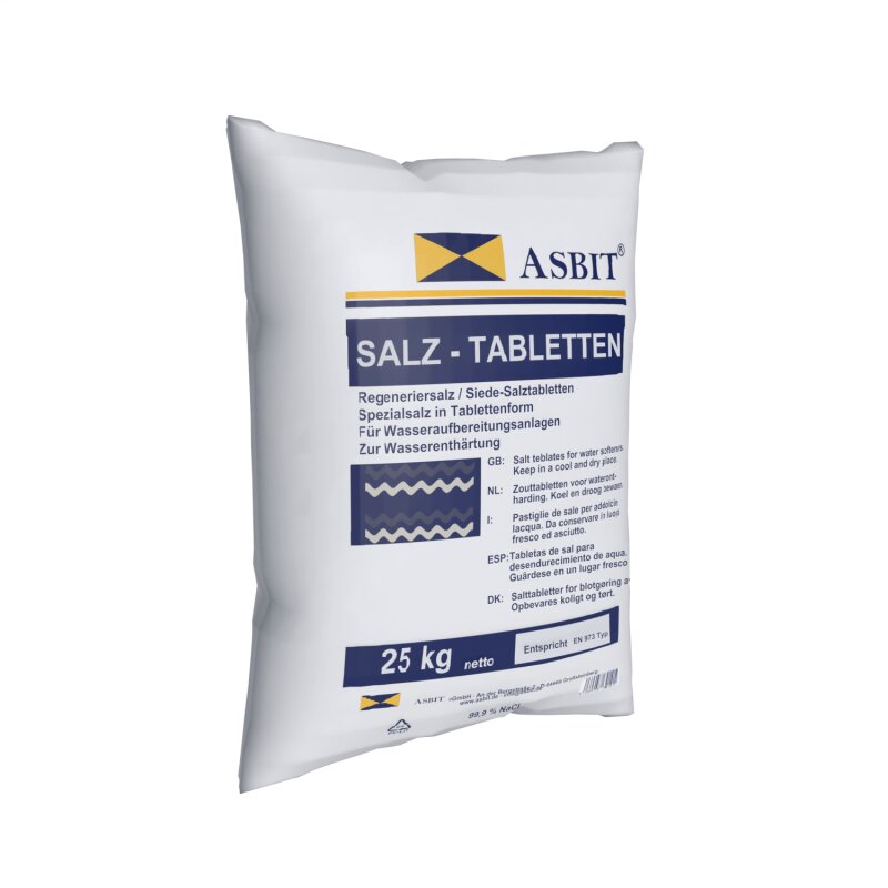 Regeneriersalz Salztabletten 25 kg Enthärtungsanlagen