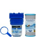 VORFILTER WASSERFILTER 1" 3/4" 1/2" PUMPENFILTER 6000 L/h FILTER HAUSWASSERWERK 1 Zoll Innengewinde Filterschlüssel Aktivkohlefilter 10 µ