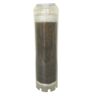 Aquintos Reinstwasserfilter Mischbettfilter AQVE10I 10 x 2,5 Zoll mit Farbwechsel von grün nach orange