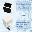 Aquintos automatik Rückspülfilter mit Druckminderer und Manometer RDXA 1 - 10 bar 1"Zoll - DN25 Hauswasserfilter Hauswasserstation