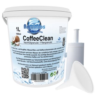 AquinTobs Nachfüllset Wasserfilter passend für Sage Appliances Espressomaschinen mit der Sage BES008 Filterpatrone