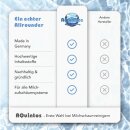 AquinTobs Milchschaumreiniger Milchsystemreiniger 1 Liter blau, universaler Cappuccino-Reiniger für Milchaufschäumer Kaffeevollautomat von Jura Melitta Nivona WMF DeLonghi Miele Krups AEG Milchsysteme