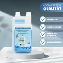 AquinTobs Milchschaumreiniger Milchsystemreiniger 1 Liter blau, universaler Cappuccino-Reiniger für Milchaufschäumer Kaffeevollautomat von Jura Melitta Nivona WMF DeLonghi Miele Krups AEG Milchsysteme