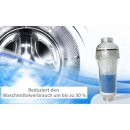 Waschmaschine - Spülmaschine 2in1 Kalk Wasserfilter Polyphosphat Kristallwasserfilter 3/4 Zoll 1 Stück Maschinenfilter