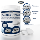 DuoDes Travel zur Wassertankdesinfektion 10 x 20g Tablette für Camping Caravan Reisemobile und Wohnmobil