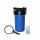Big Blue Filtergeh&auml;use Trinkwasserfilter 10 x 4,5 Zoll mit 1 1/2 Zoll IG 2 O-Ringe Filterschl&uuml;ssel + Wandhalter