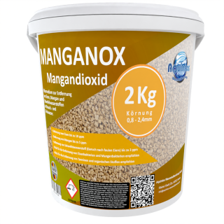 Mangandioxid Granulat 0,8-2,4mm K&ouml;rnung- Entfernung von Eisen,Mangan,Schwefelwasserstoff