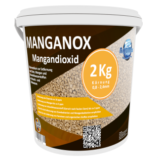 Mangandioxid Granulat 0,8-2,4mm Körnung- Entfernung von Eisen,Mangan,Schwefelwasserstoff