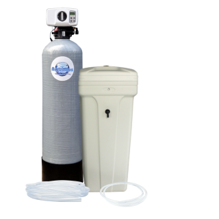 Wasserenthärtungsanlage Entkalkungsanlage MEB100 ECO-Line Wasserenthärter mit freistehendem Solebehälter