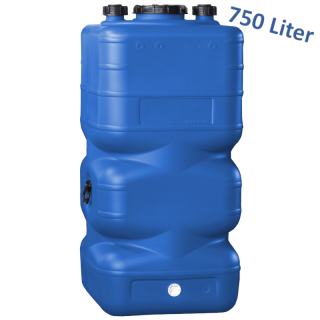 PE-Lagerbeh&auml;lter 750 Liter f&uuml;r die Lagerung von Trinkwasser und Betriebswasser