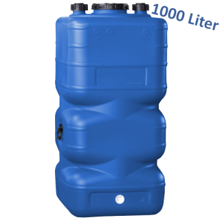 PE-Lagerbehälter 1000 Liter für die Lagerung von Trinkwasser und Betriebswasser