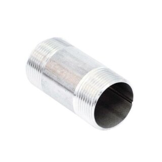 Rohrdoppelnippel mit beidseitigem AG Edelstahl 3/4"  V4A DIN 2999