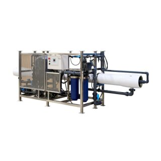 OsmoControl APRO3000 Stapelbare RO Salzwasser Umkehrosmoseanlage • Entsalzungsanlage als erweiterbares Baukastensystem bis 8000ppm • 9600µS/cm bis 3000 l/h