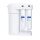 AQUAPHOR RO-101S Umkehrosmoseanlage mit 1 Wege Wasserhahn weiß Trinkwasserfilter Reverse Osmosis System 50 GPD Membran für 190 Liter am Tag