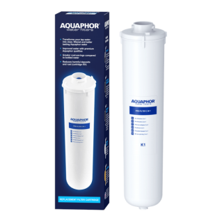 AQUAPHOR K1 Kartusche - 2-in-1 Wasserfilter aus Aktivkohle Aqualen & Polypropylen