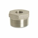 Reduzierstück aus Edelstahl von AG 3/4" auf IG...