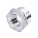 Reduzierstück aus Edelstahl von AG 3/4" auf IG...