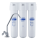 AQUAPHOR Crystal H TRIO Trinkwasserfiltersystem mit 1 Wege Wasserhahn Wasserenthärter mit Keimsperre Mikrofiltration bis 0,8 Mikrometer