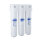 AQUAPHOR Crystal H TRIO Trinkwasserfiltersystem mit 1 Wege Wasserhahn Wasserenthärter mit Keimsperre Mikrofiltration bis 0,8 Mikrometer