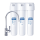 AQUAPHOR Crystal ECO TRIO Aktivkohle Trinkwasserfilter mit 1 Wege Wasserhahn Kohleblock mit Ultrafiltration Keimsperre bis 0,1 Mikrometer