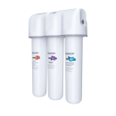 AQUAPHOR ECO PRO TRIO Aktivkohle Trinkwasserfilter mit 1 Wege Wasserhahn Kohleblock und Ultrafiltration Keimsperre bis 0,1 Mikrometer