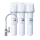 AQUAPHOR ECO PRO TRIO Aktivkohle Trinkwasserfilter mit 1 Wege Wasserhahn Kohleblock und Ultrafiltration Keimsperre bis 0,1 Mikrometer