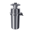 AQUAPHOR Viking Midi 300 Edelstahl-Filtergehäuse für heißes und kaltes Wasser aus 100% V4A für industrielle und private Anwendungen mit 3/4"AG