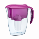 Tischwasserfilter AQUAPHOR SMILE 2,9l Trinkwasserfilter mit A5 Wasserfilter-Kartusche für 350 Liter gefiltertes Wasser