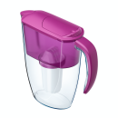 Tischwasserfilter AQUAPHOR SMILE 2,9l Trinkwasserfilter mit A5 Wasserfilter-Kartusche für 350 Liter gefiltertes Wasser
