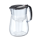 Tischwasserfilter AQUAPHOR Provence mit 2 x A5 Filterkartusche weiß oder schwarz Trinkwasserfilter mit 4,2 Liter Fassungsvermögen