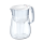 Tischwasserfilter AQUAPHOR Provence mit 2 x A5 Filterkartusche weiß oder schwarz Trinkwasserfilter mit 4,2 Liter Fassungsvermögen