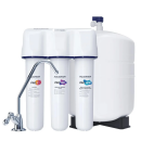 AQUAPHOR PRO100-HFM Umkehrosmoseanlage Trinkwasser-Umkehrosmose-System mit Keimsperre und Remineralisierung PRO-HFM Kartusche für Trinkwasser 15,6l/h - 380 Liter am Tag