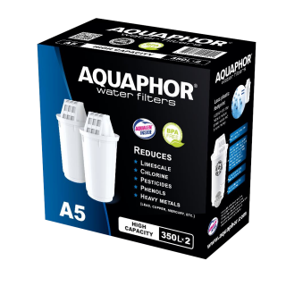 AQUAPHOR A5 Aqualen Wasserfilter-Kartusche 2 Stück für Provence, Prestige, Atlant, Arctic und Smile Tischwasserfilter