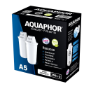 AQUAPHOR A5 Aqualen Wasserfilter-Kartusche 2 Stück für Provence, Prestige, Atlant, Arctic und Smile Tischwasserfilter