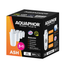 AQUAPHOR A5H Aqualen Wasserfilter-Kartusche Pack 3 +1  für hartes - kalkhaltiges Leitungswasser passend für Provence, Prestige, Atlant, Arctic und Smile Tischwasserfilter